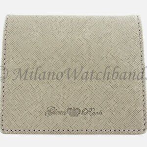 Glam Rock High Quality Sandstone Genuine Saffiano Leather Coin Holder
